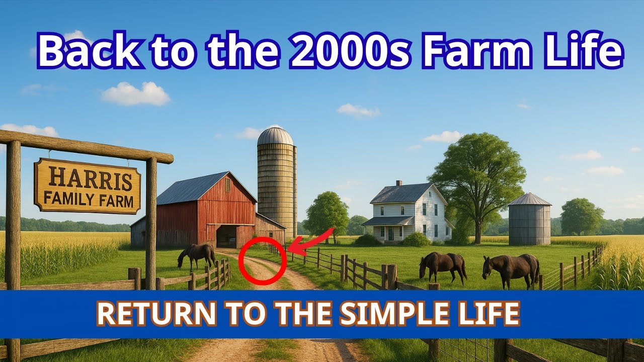 A Peaceful Morning on a 2000s American Farm &mdash; Pure Nostalgia