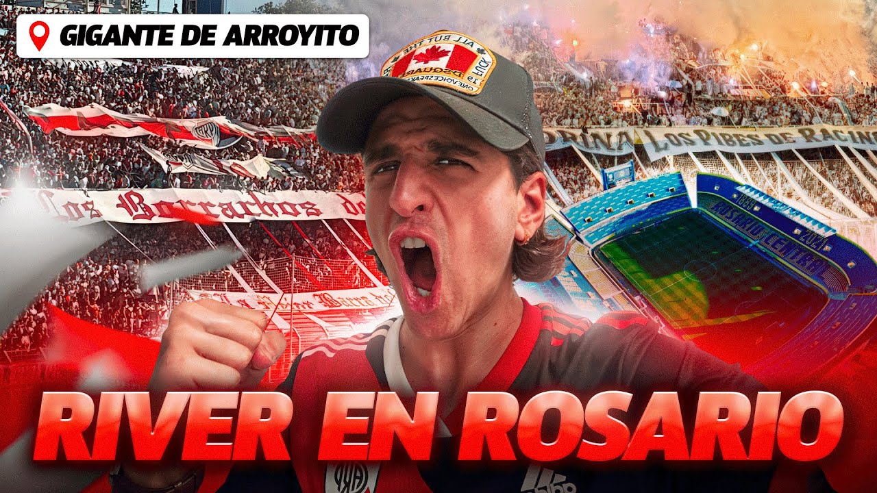 FUI A ROSARIO A VER A RIVER POR COPA ARGENTINA! 🏆🐔