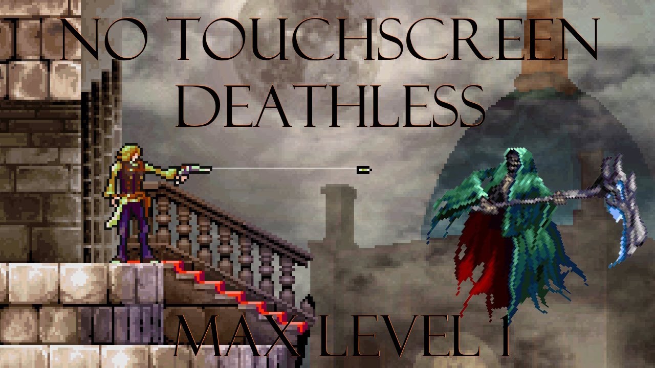 Albus Mode: Max Lvl. 1 Hard Mode - DEATHLESS (WR) - Castlevania: Order of Ecclesia