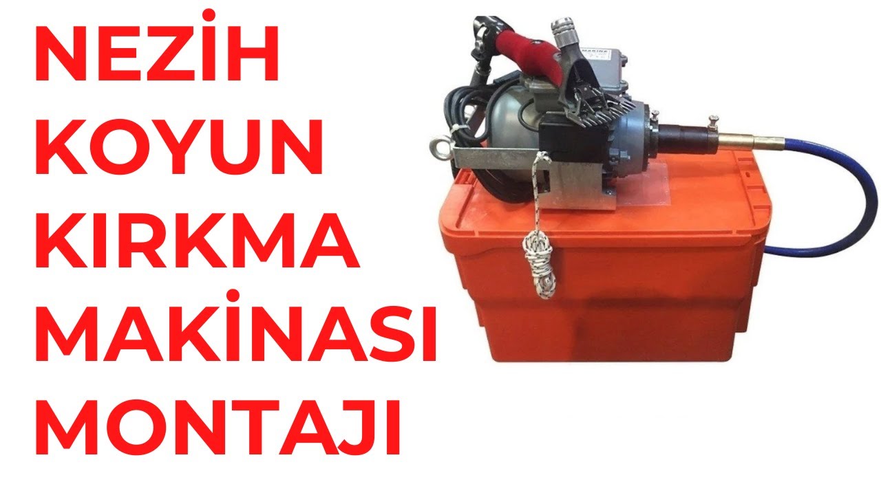 NEZİH KOYUN KIRKMA MAKİNASI MONTAJI