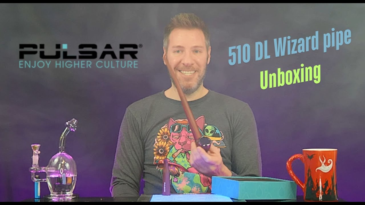 Pulsar Vaporizer DL wizard 510 pipe unboxing