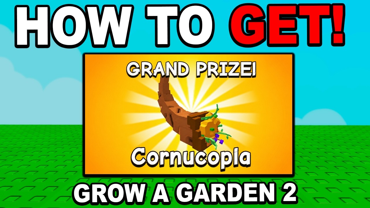 КАК ПОЛУЧИТЬ ПРИЗ РОГ ИЗОБИЛИЯ!! | Grow a Garden 2 Roblox