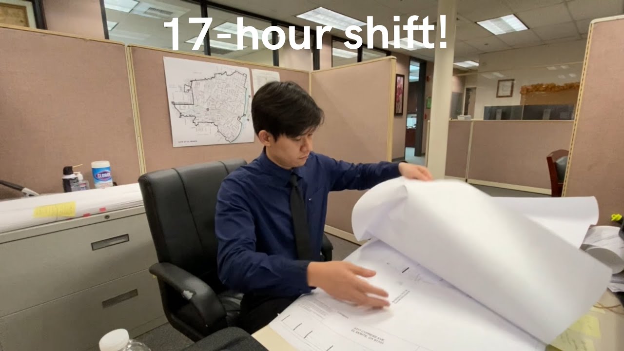 1 Week Before the Professional Engineer Exam & 17 Hour Shift! | Maru Rico (Vlog 030)
