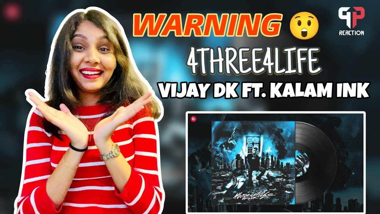 WARNING - Vijay DK ft. Kalam Ink | 4THREE4LIFE | REACTION by PP REACTION