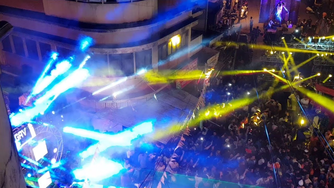 (shiv jayanti  belgaum)   galli /VS/ Subhash Nagar DJ sound system dj competition  2019