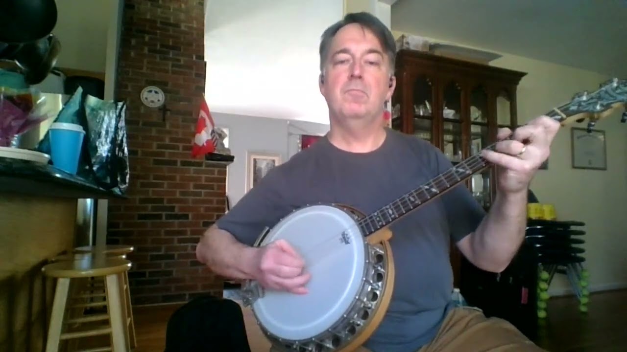 The Rainy Day, Crowleys 1 and 2 Reels on Banjo