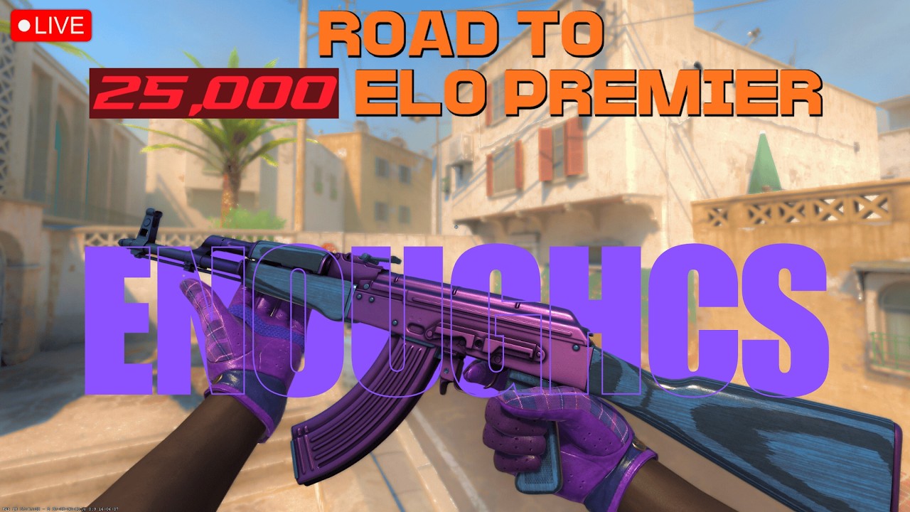 🔴LIVE CS2 | ROAD TO 25k ELO PREMIER | !twitch 🔴