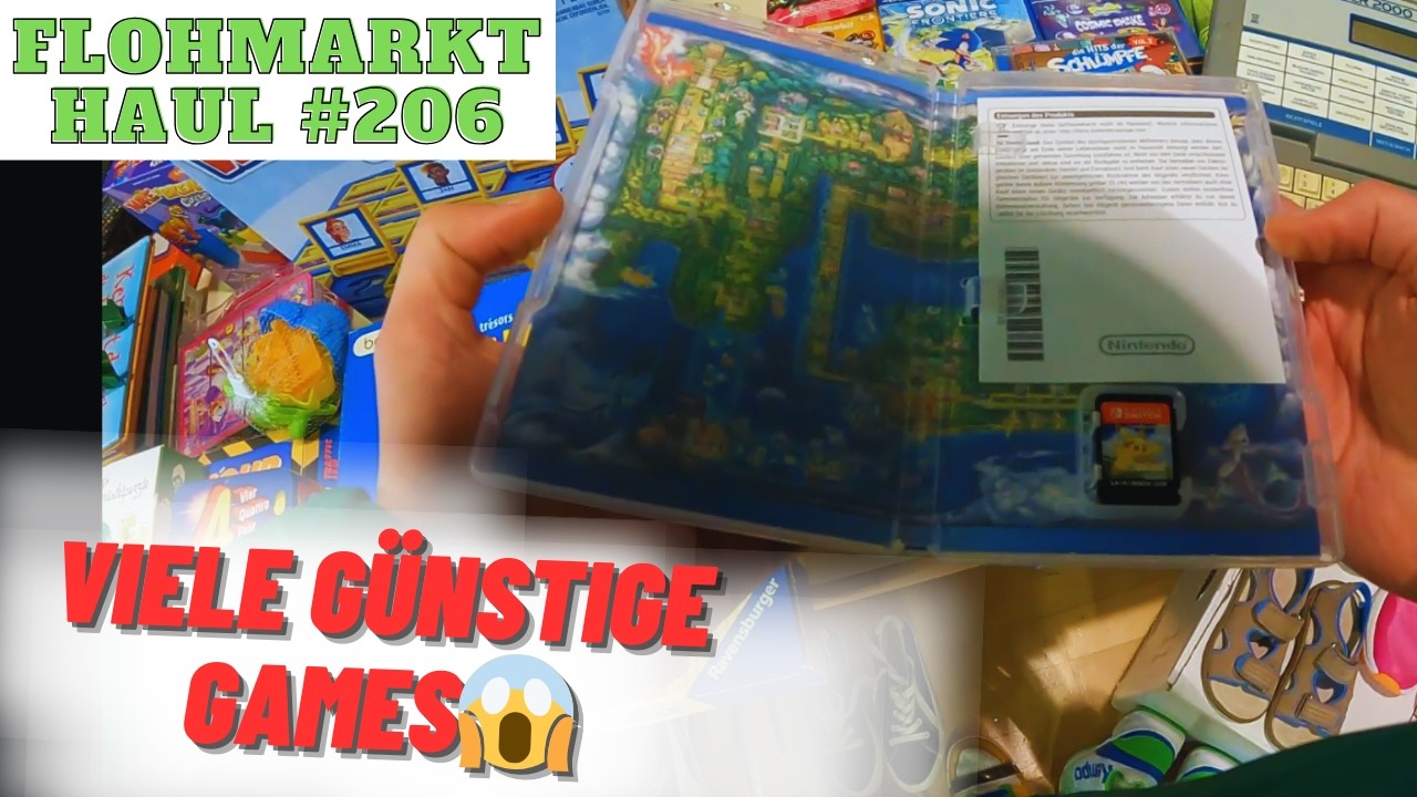 Viele GÜNSTIGE VIDEOSPIELE 🥰 Nintendo Playstation & Co. - FLOHMARKT Haul