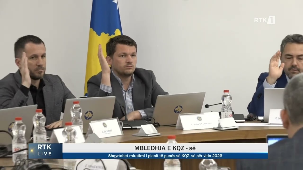 Mbledhje e Komisionit Qendror të Zgjedhjeve 12.03.2026