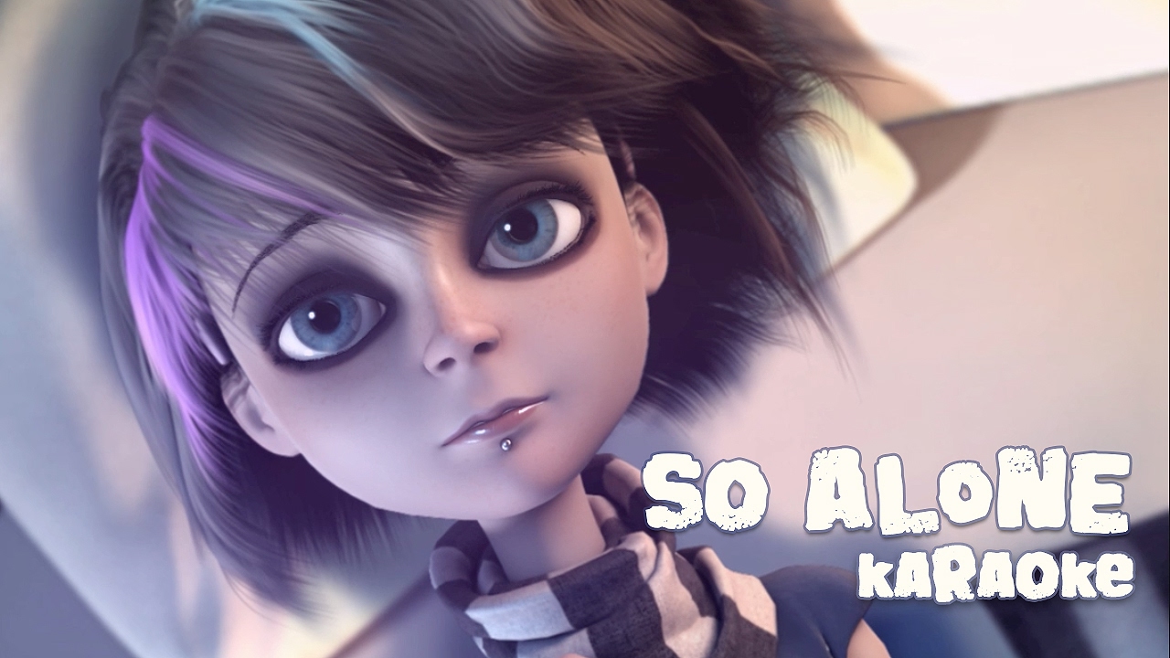 Anna Blue - So Alone (Official Karaoke Music Video)