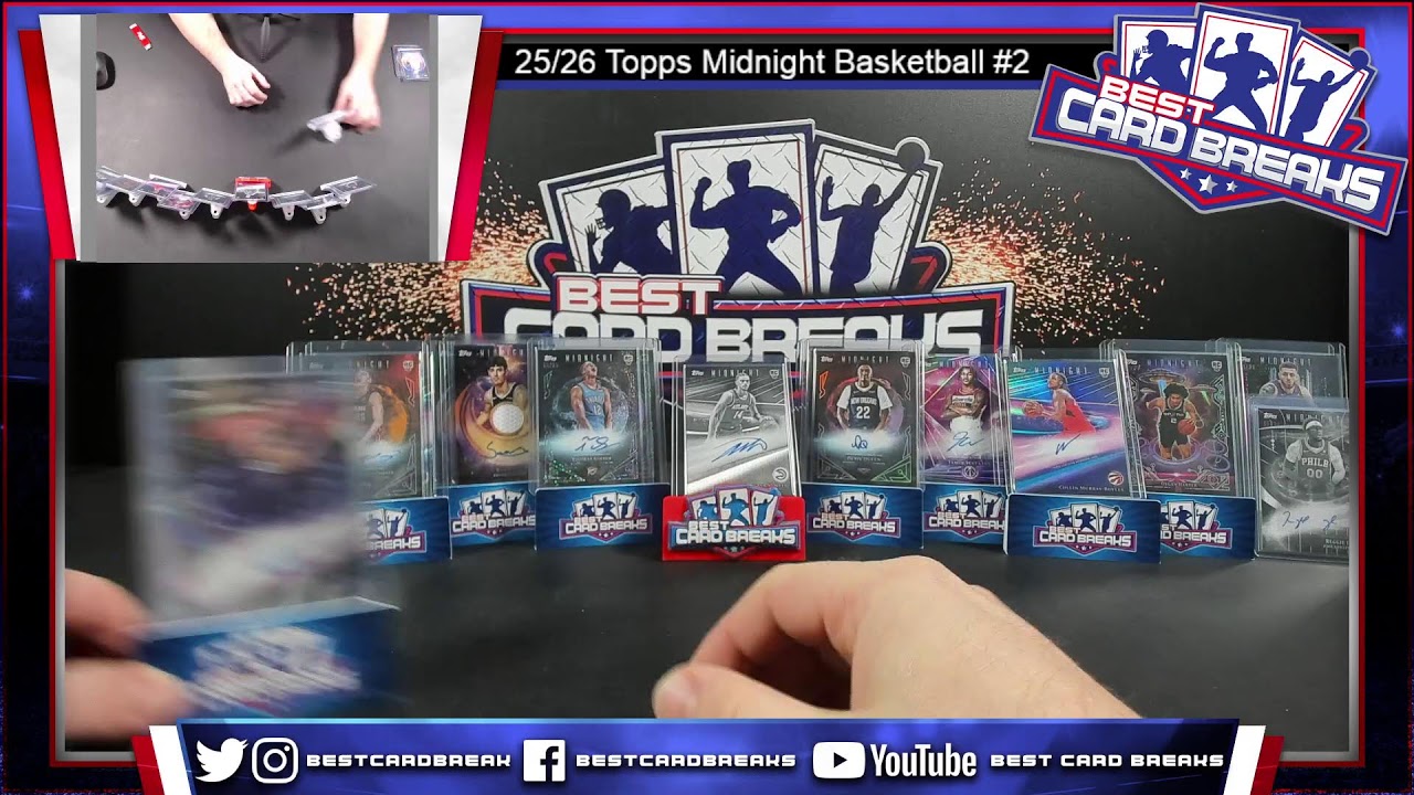 25/26 Topps Midnight Basketball #2 - 8 Box Case Pick Your Team - 1/30/26