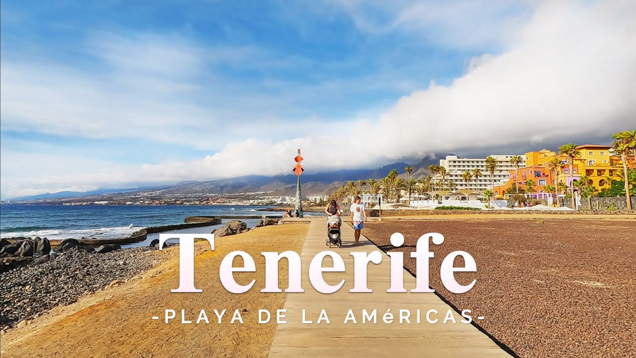 Playa De Las Americas, Tenerife, Walking Tour