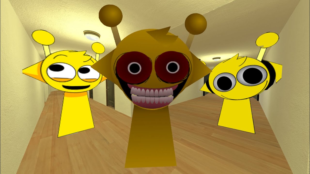 Piramixed Sprunki Simon Family Nextbot Gmod