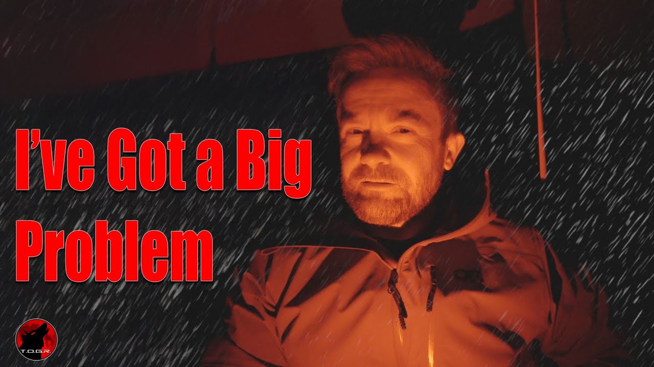The Weirdest Tent Failure I Have Ever Had - Heavy Rain Camping in the Remote Forest Alone