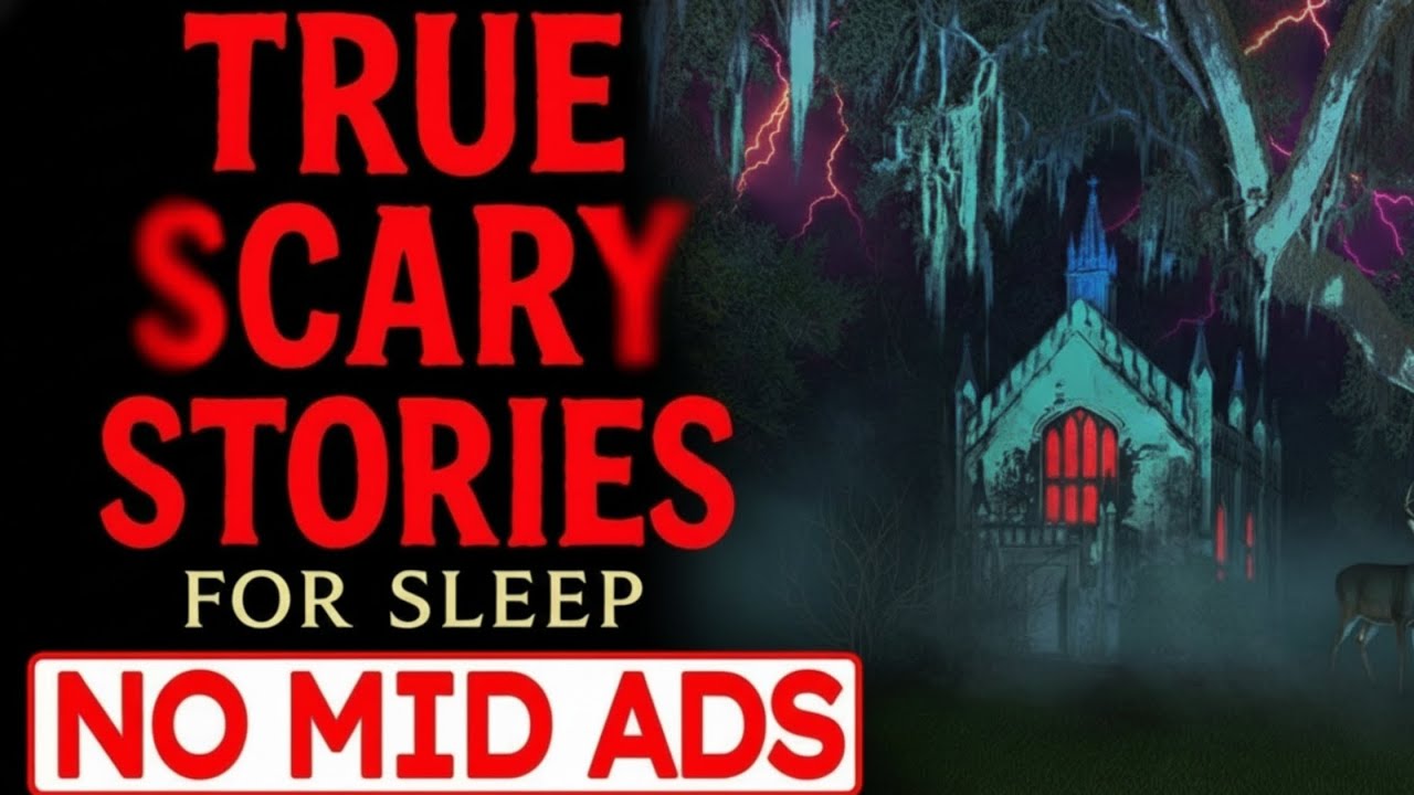 NO ADS 🛑 2 HOURS of TRUE Scary Stories for Sleep | Gentle Rain Sounds | Black Screen | Vol 22