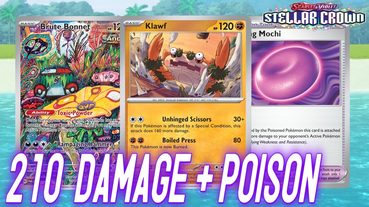 Klawf & Electrode V Deck Gets Extra Damage w/Poison Condition | PTCGL