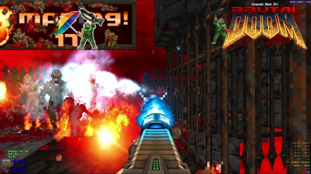 Brutal Doom Realism: Imp rocketing community project map17