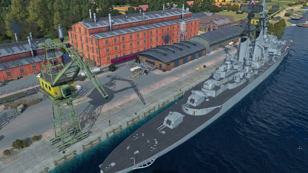 Construction of De Seven Provincien World of Warships Dockyard