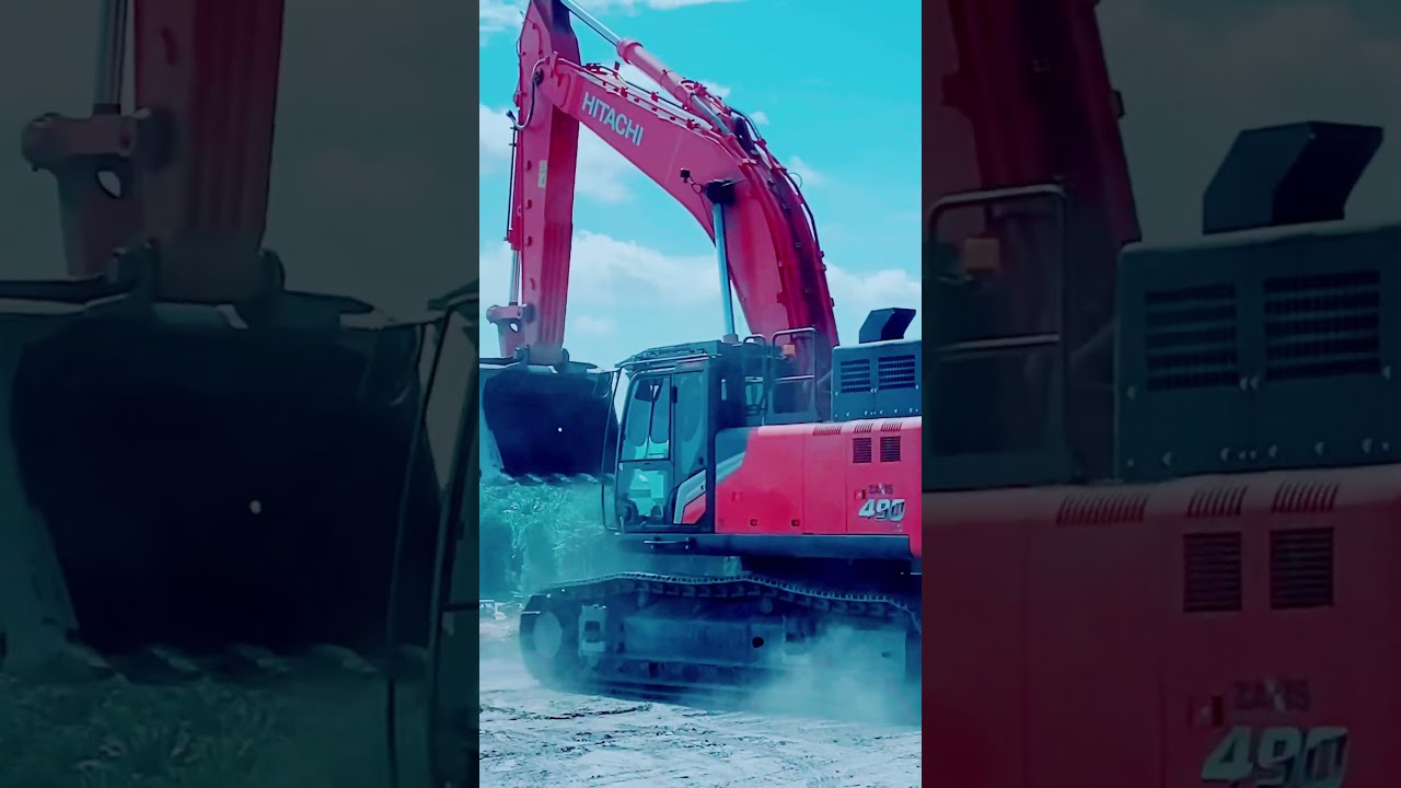 hitachi zaxis 490-7G 1st in malaysia