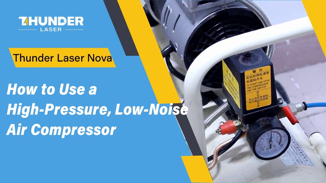 How to Use a High-Pressure, Low-Noise Air Compressor