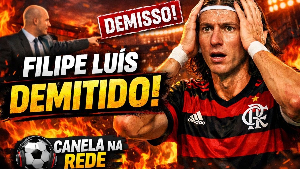 URGENTE !! FILIPE LUÍS DEMITIDO !!!!! #canelanarede #flamengo 📱