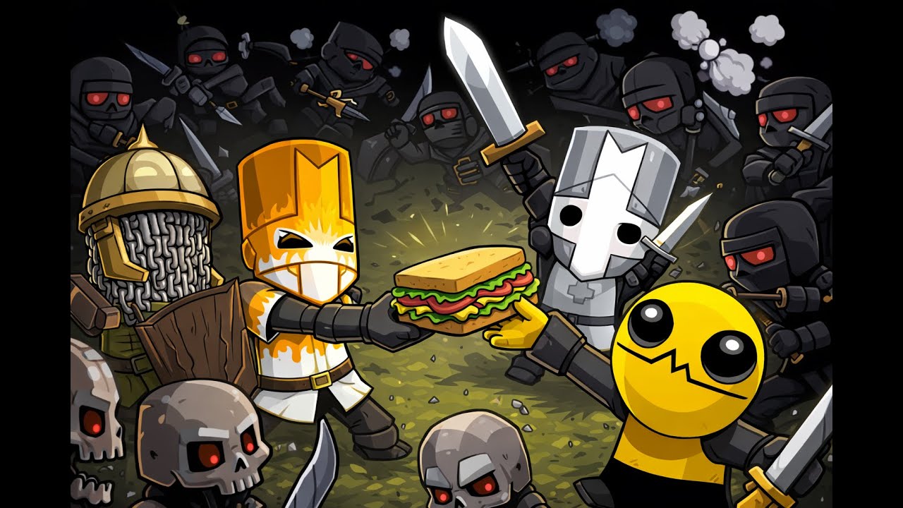 Esta vez, planificamos la reunión | Castle Crashers | #1