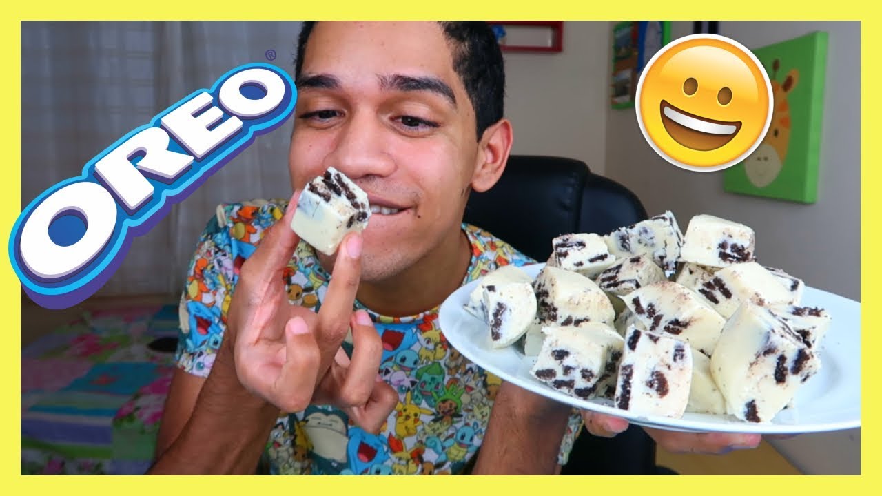 COMO FAZER FUDGE DE OREO!! COM APENAS 3 INGREDIENTES
