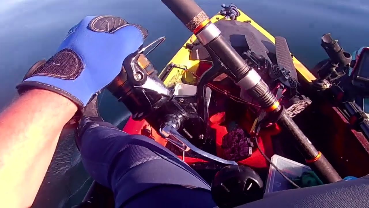 BATALLA EPICA de GRAN ATUN!! 4 Horas de BATALLA!! Desde Kayak en Almuñecar 2-2-2022