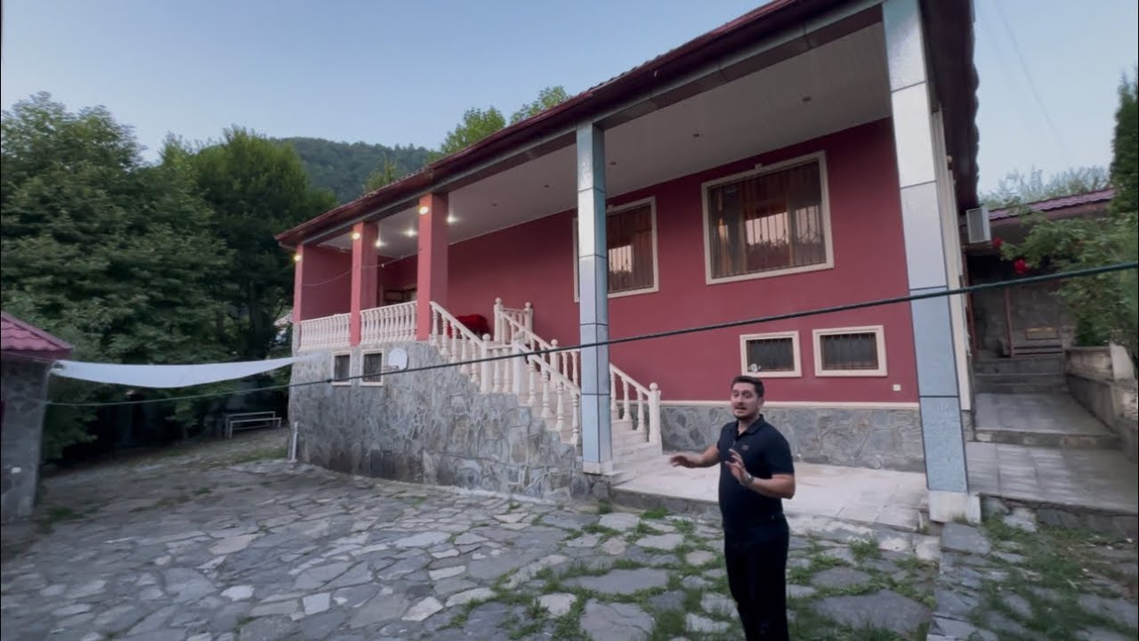 📌Qəbələ Qəmərvan da 10 Sotda Dağ Evi🏡 Satılır. ☎️0513241915