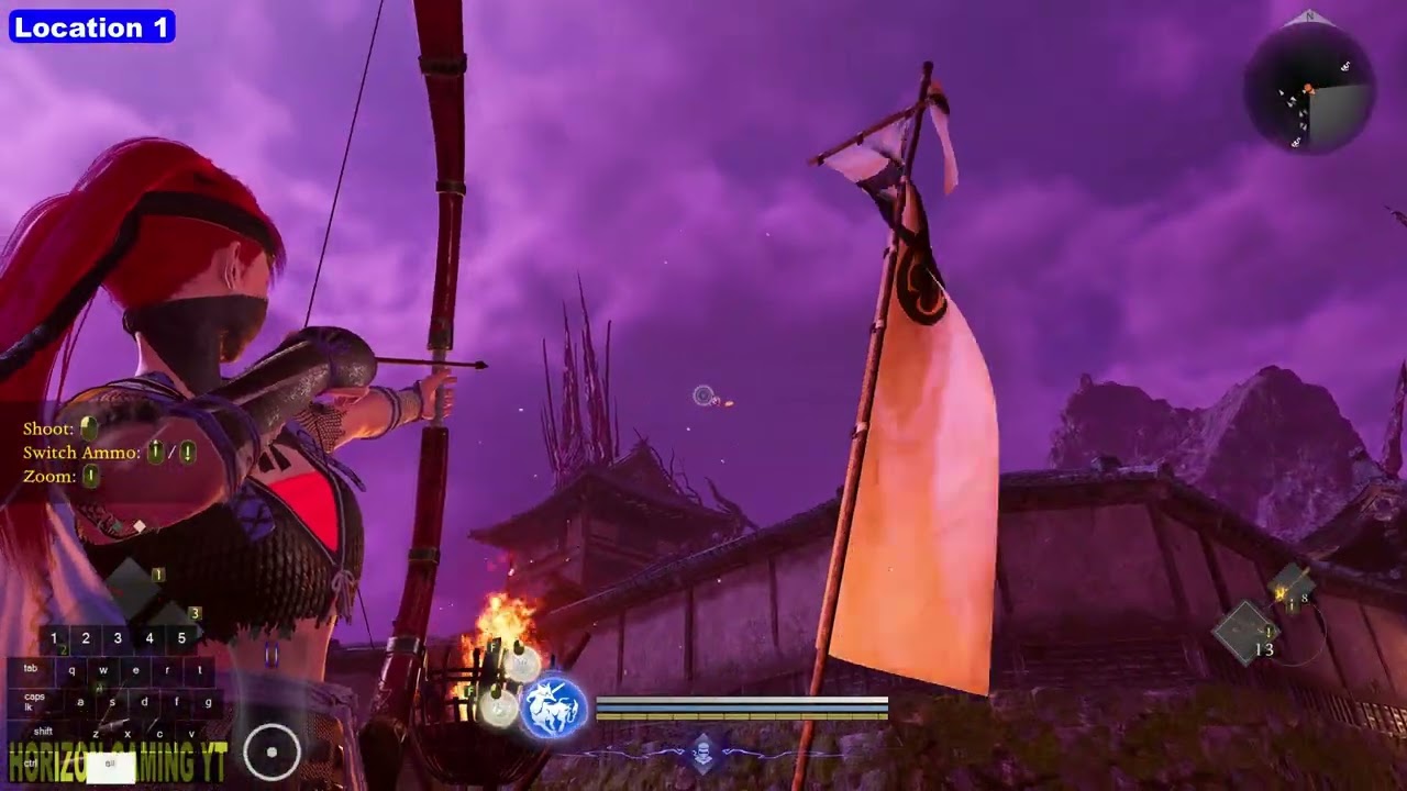 How to Find All Kyoto Imperial Palace Chijiko Location - Nioh 3