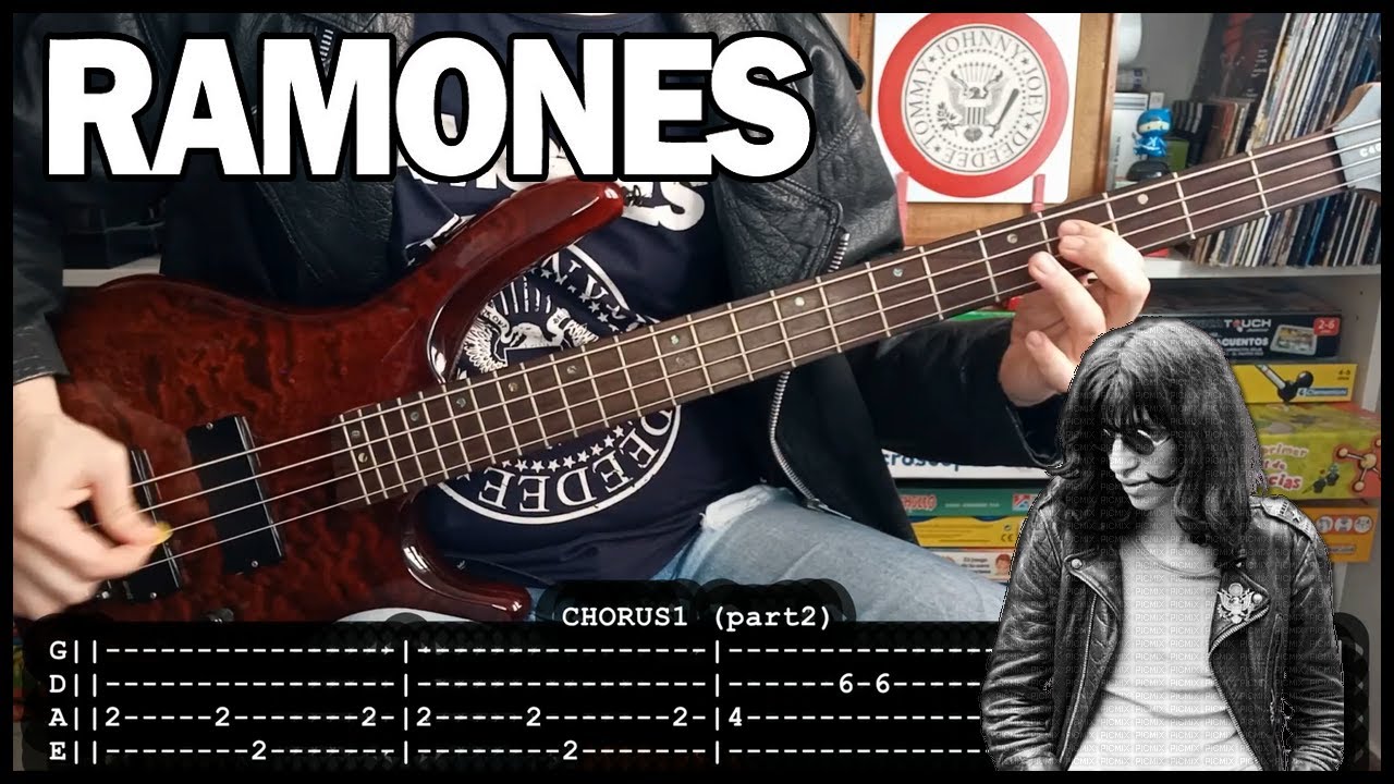 RAMONES - Needles and pins (BASS TABS) [lyrics + PDF]