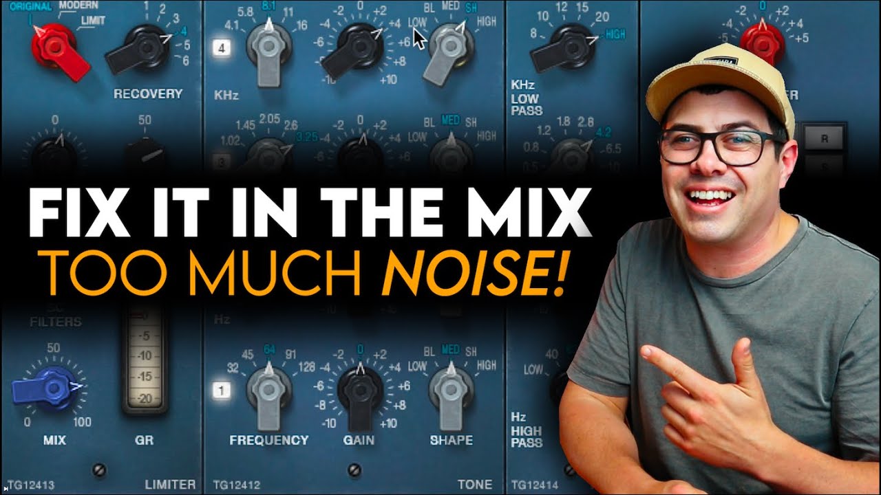 FIX IT IN THE MIX - Too Much NOISE! (Bad Piano Recording)