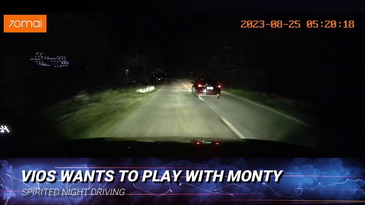 Vios driver wants to play with my MT Montero
