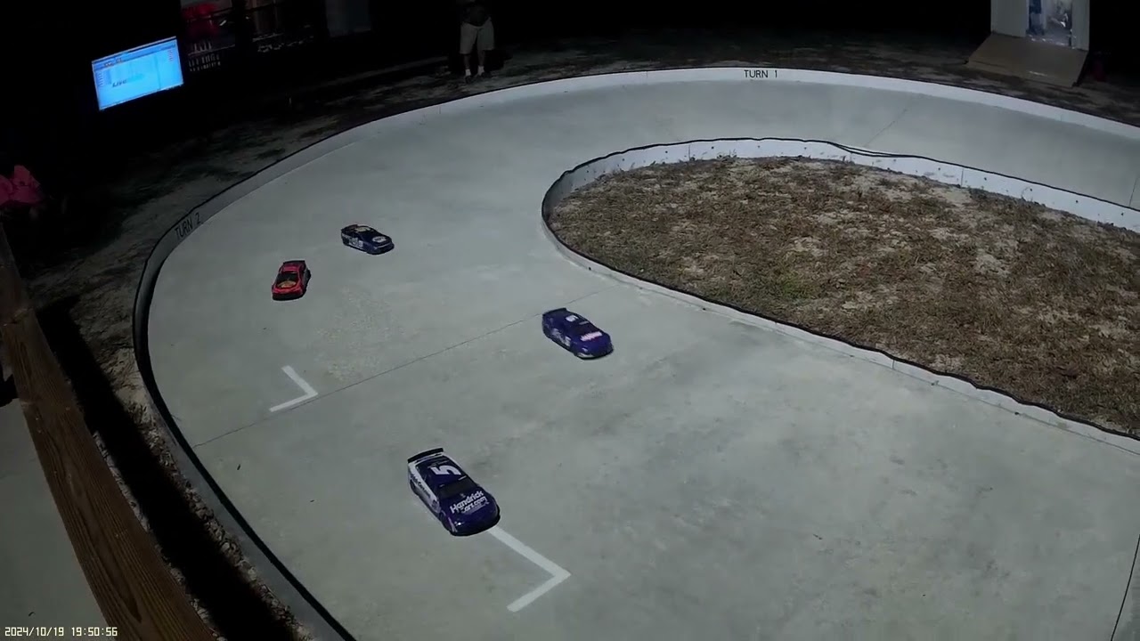 Losi NASCAR Stock A-Main 10-19-2024 Suwanee Valley RC Speedway, Live Oak, Florida