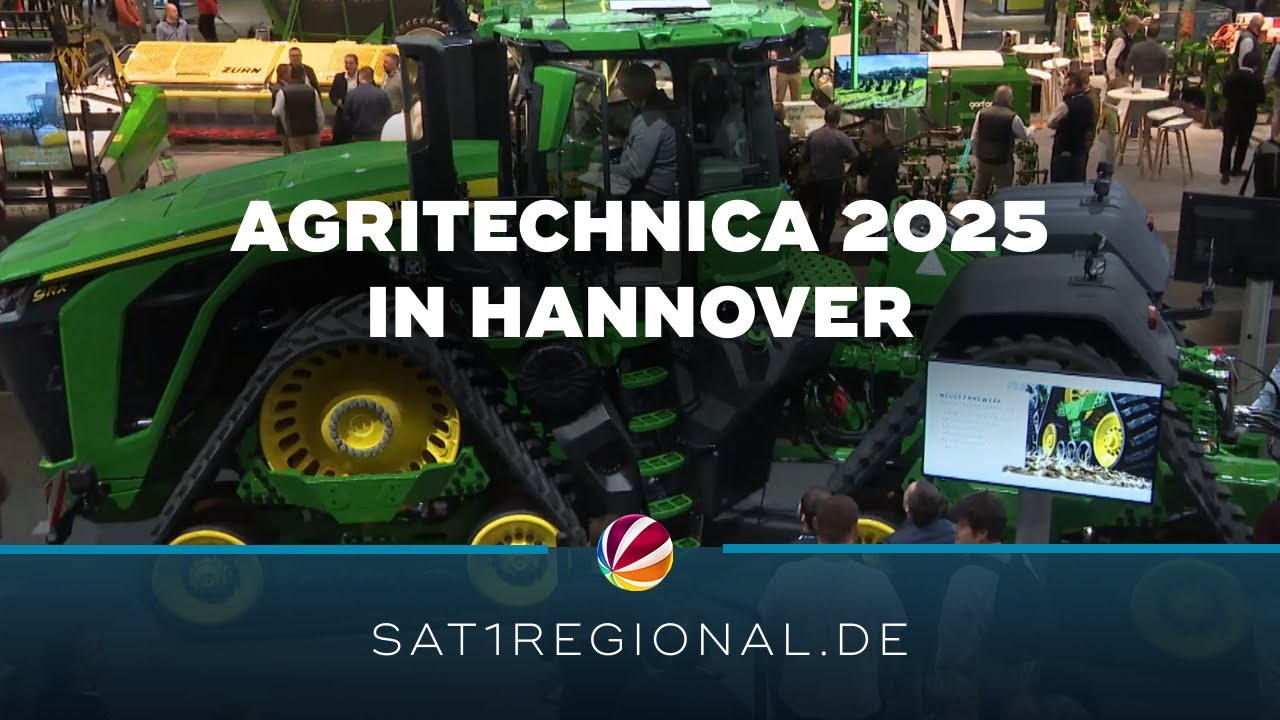 Agritechnica 2025: Smarte High-Tech-Maschinen in Hannover
