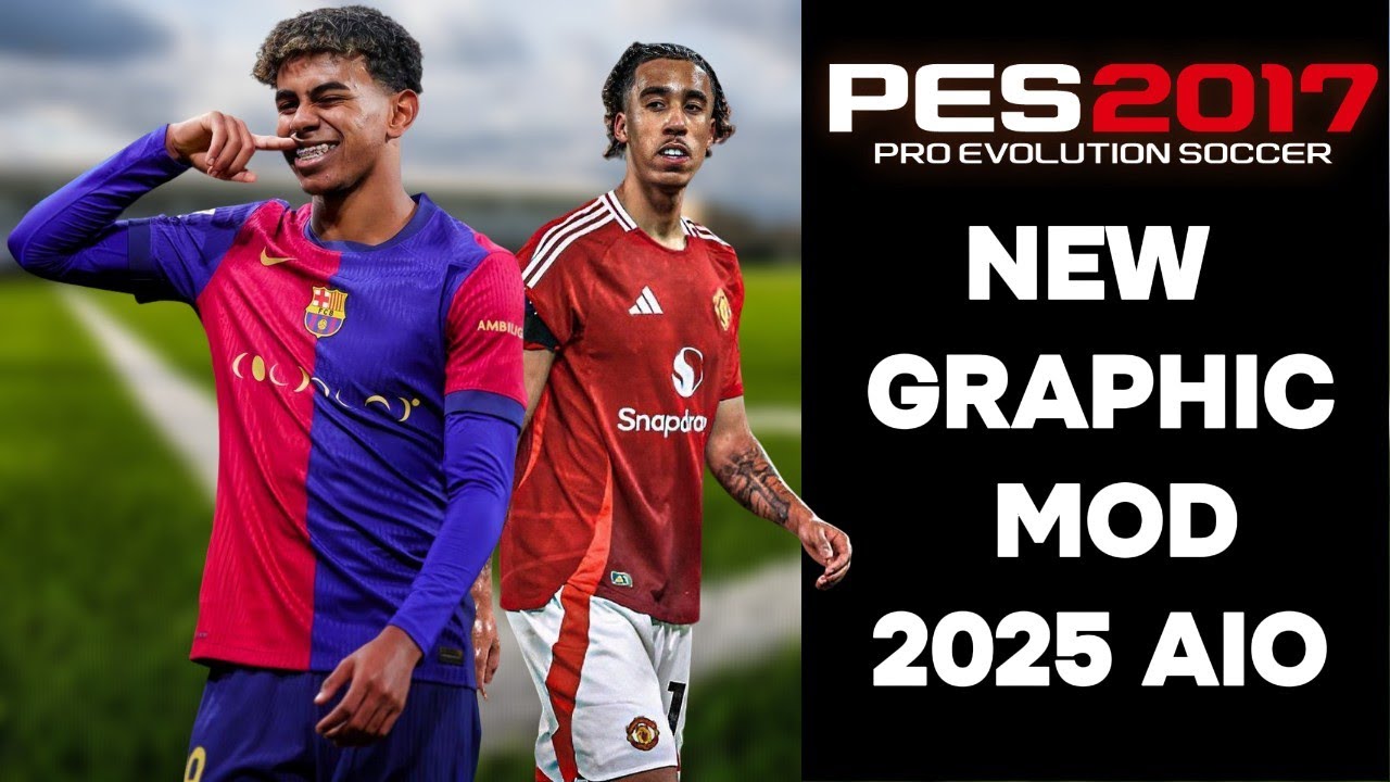 PES 2017 New Graphic Mod 2025 AIO