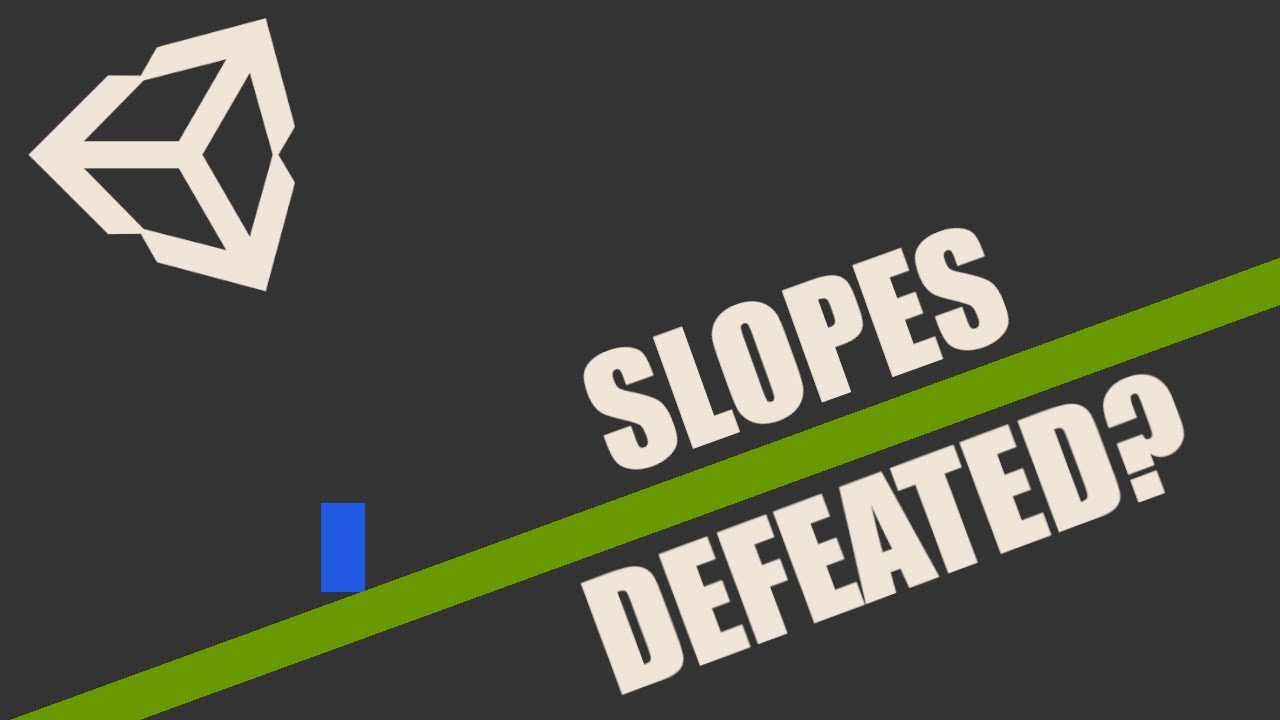 I made a Character Controller Script for 2D Slopes (Available on GitHub)