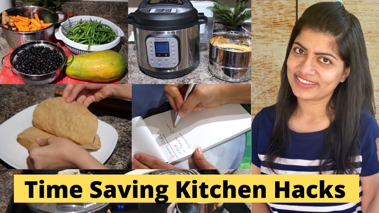 10 SMART TIME SAVING KITCHEN TIPS || INDIAN KITCHEN HACKS FOR BUSY MOMS