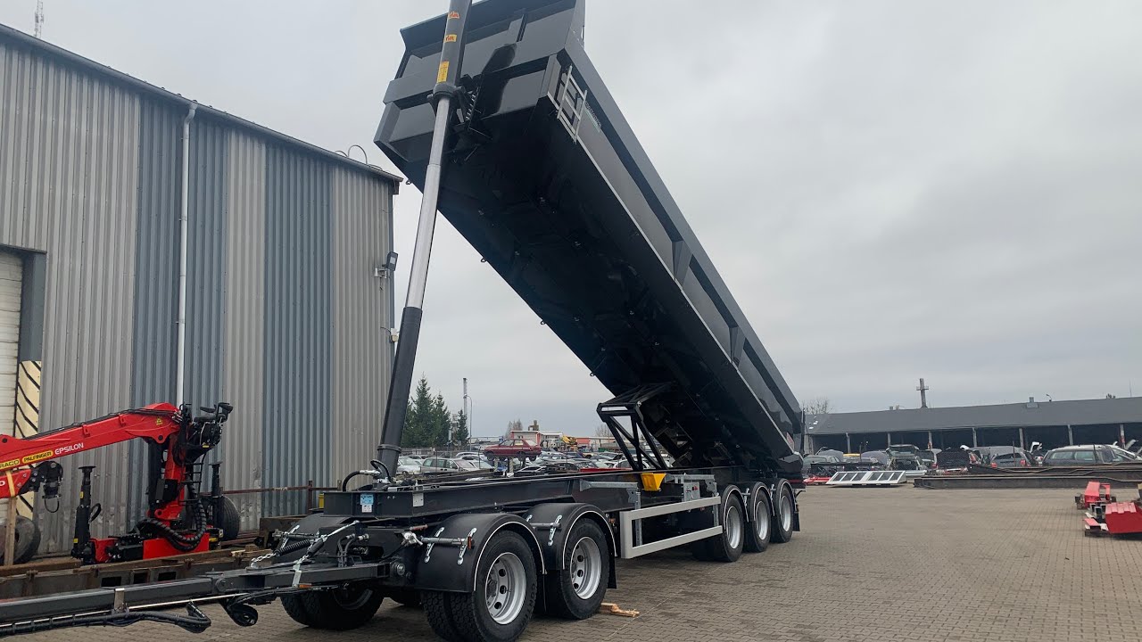 Tipper trailer 5 axle - Hardox 450 body