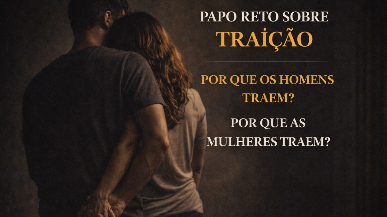 PAPO RETO SOBRE TRAIÇÃO | Por que os homens e mulheres traem?