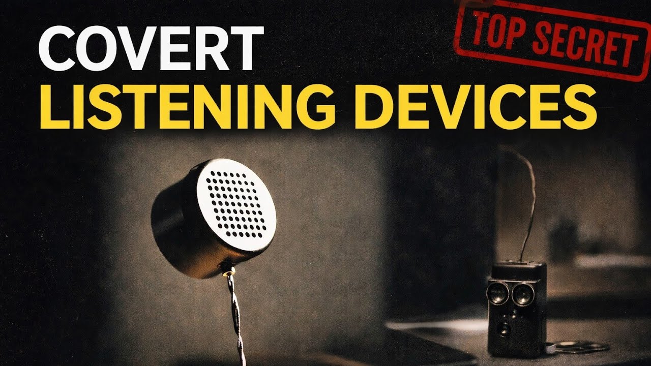 Covert Listening Devices: The Art of Surveillance 