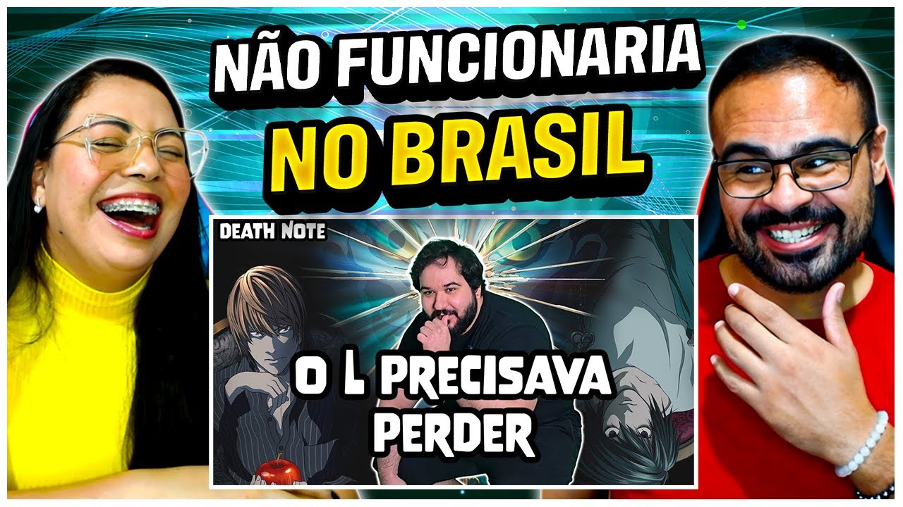 REACT Light foi sortudo? | Death Note | Zé Renacho