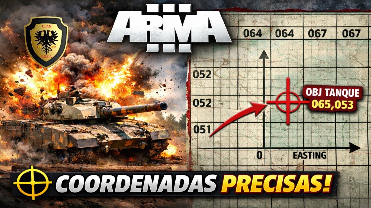 ARMA 3 | COORDENADAS PRECISAS para Destruir CUALQUIER OBJETIVO 🎯