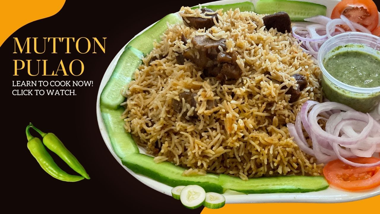 How to Make Yummy Mutton Pulao| Degi Pulao | Yakhini Pulao at Home in 30 Minutes