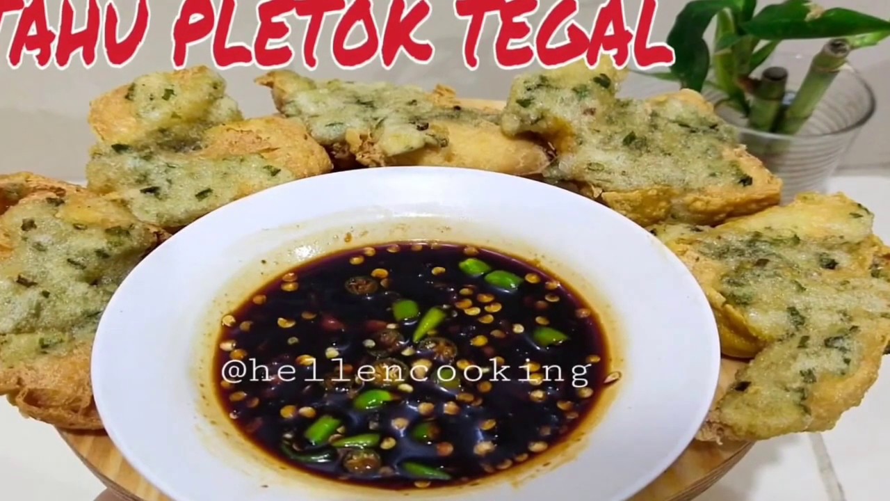 Tahu Pletok dan Tahu Aci TEGAL itu beda ? Cara Mudah Buat Tahu Pletok Tegal