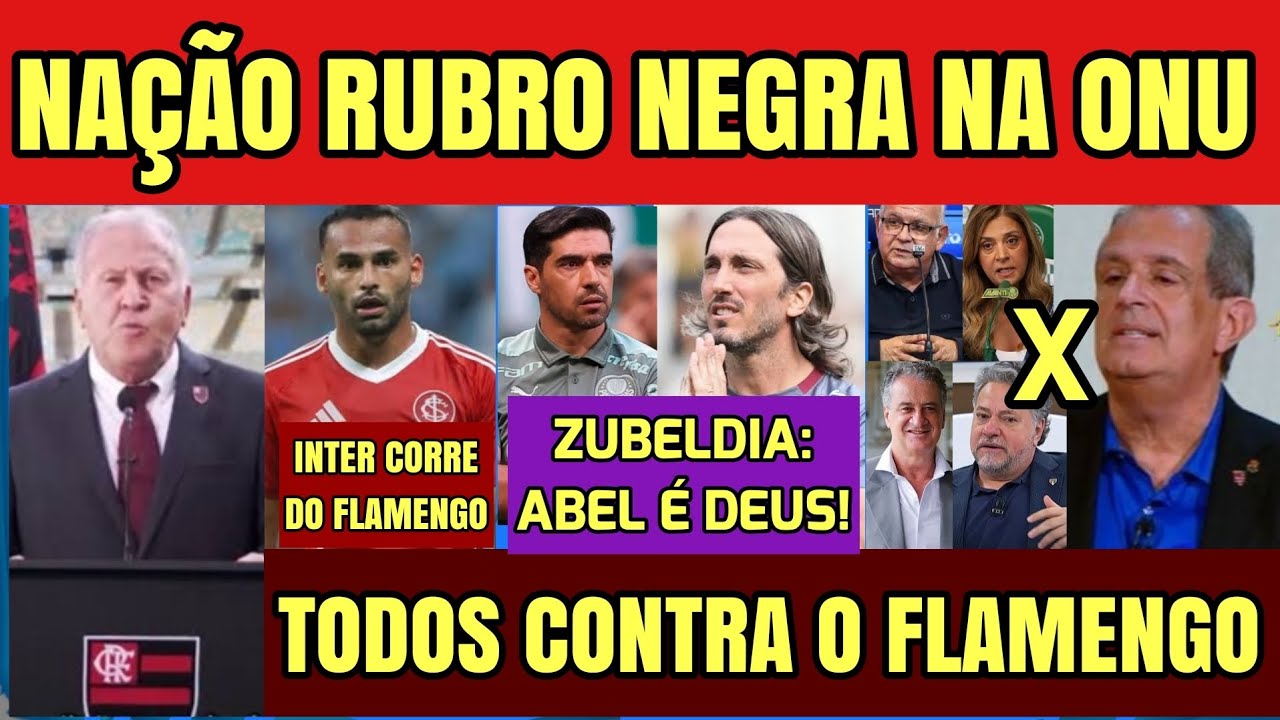 FLAMENGO PODE VIRAR UM PAIS! ZICO EMBAIXADOR E REI. BAP PEITA TODOS CONTRA O MENGÃO! INTER FUGINDO! 