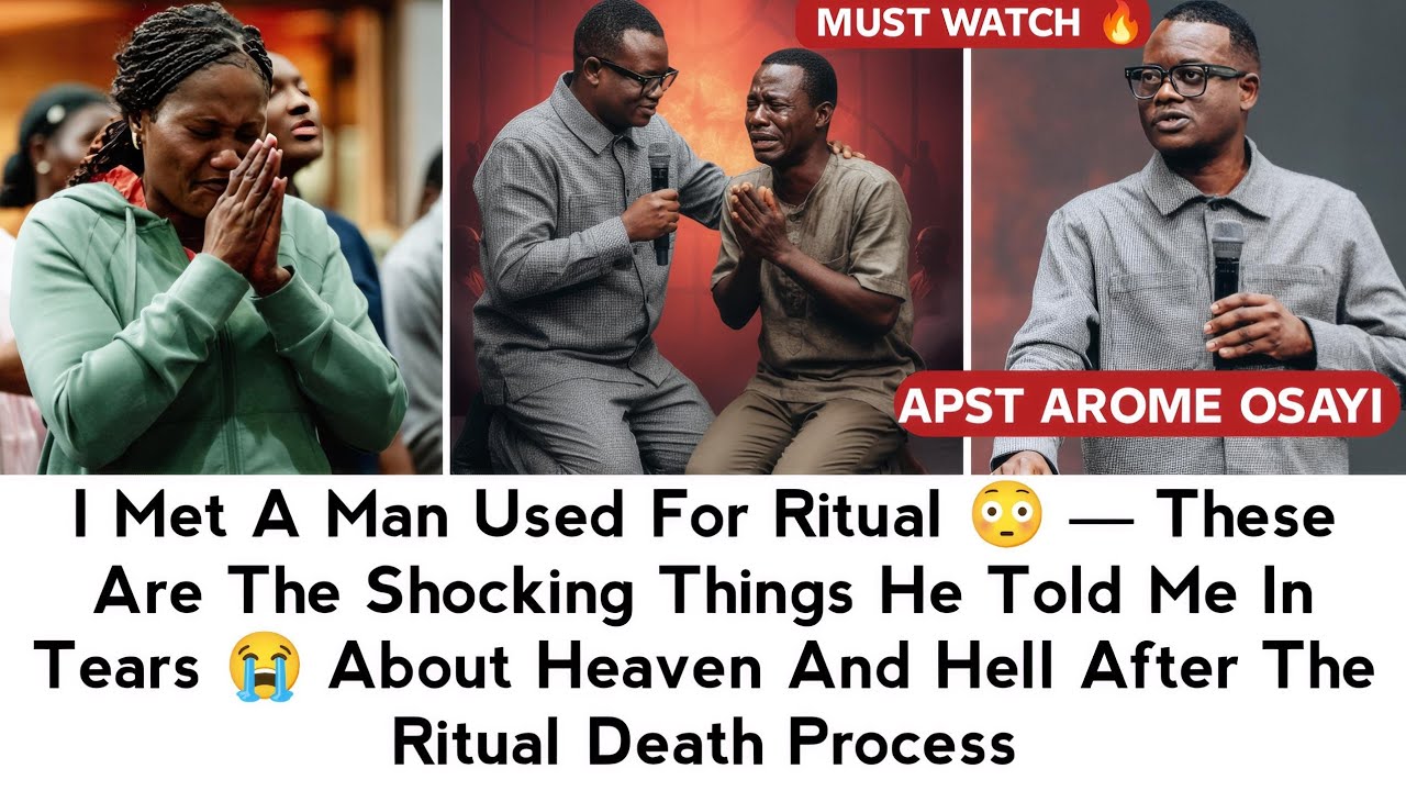 I MET A MAN USED FOR RITUAL 😳 — THESE ARE THE SHOCKING THINGS HE TOLD ME IN TEARS 😭 — AP AROME OSAYI