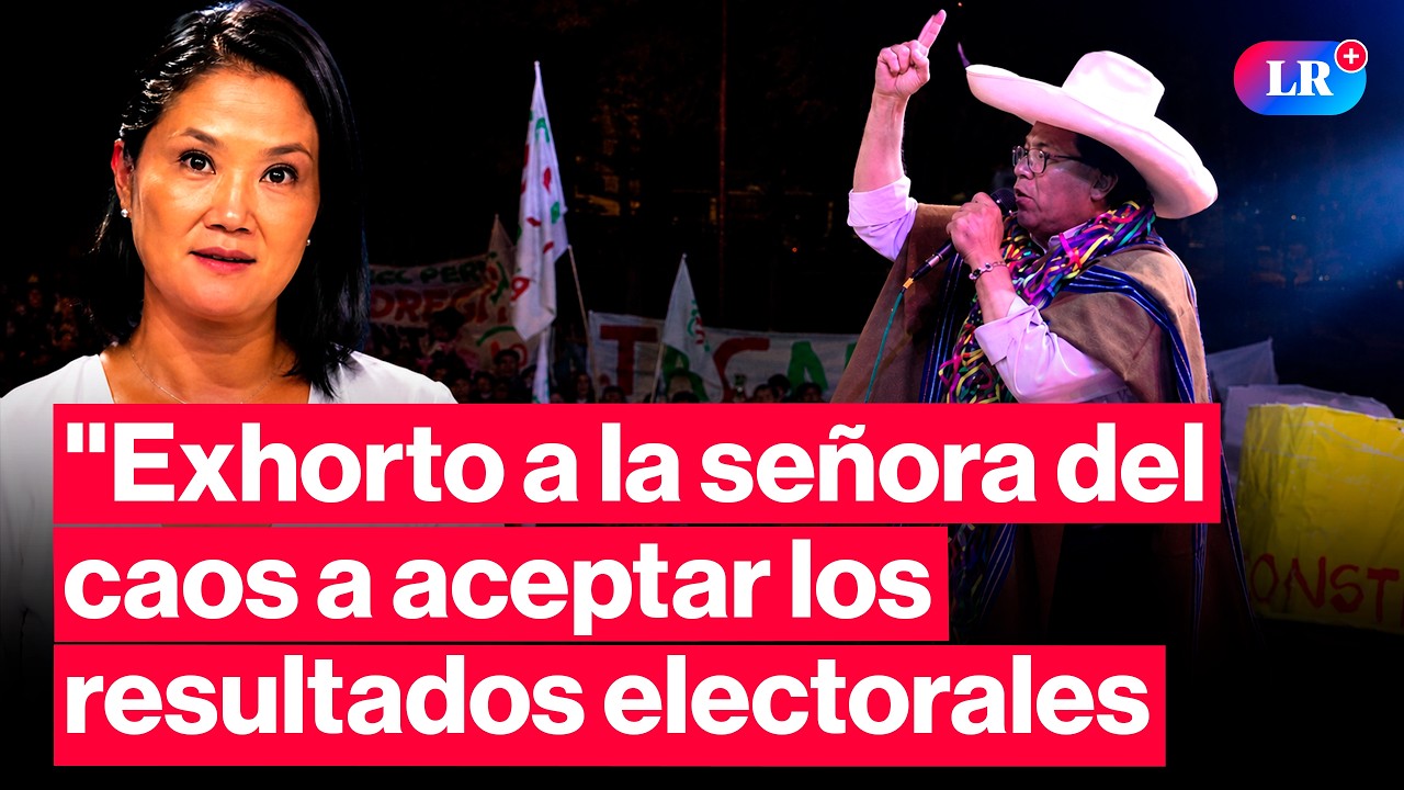 ELECCIONES 2026: Roberto S&aacute;nchez pide a Keiko Fujimori respetar los resultados electorales | #LR