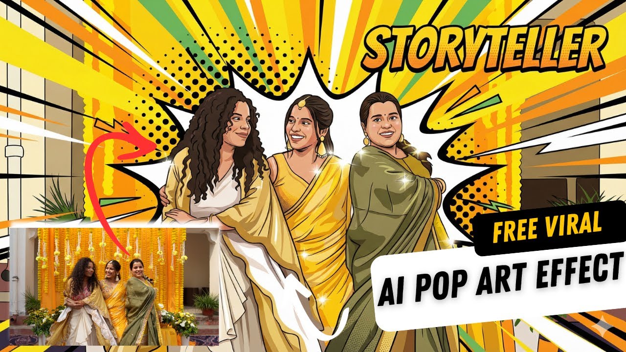 Viral ai Pop art effect | Image to video | free