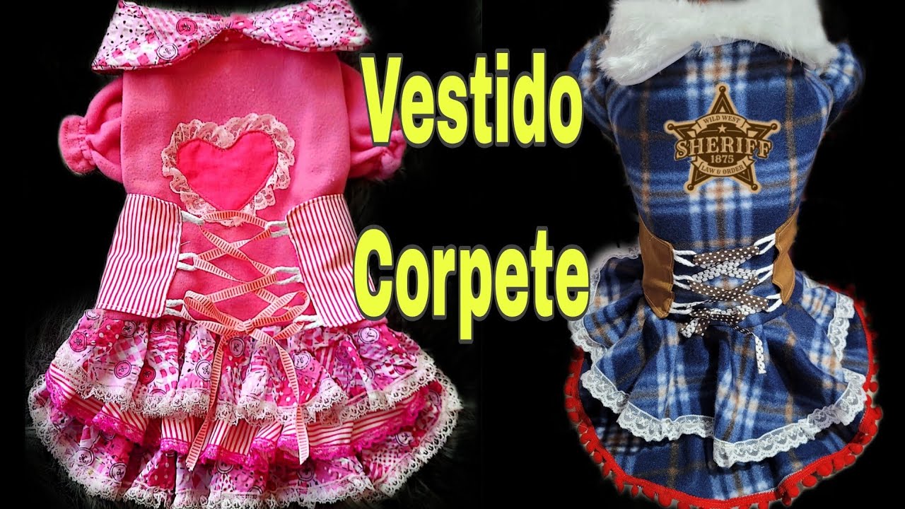 Vestido Com Corpete